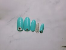 トータルビューティーサロン ドールズ(total beauty salon Dolls)/エメラルドグリーンシンプル