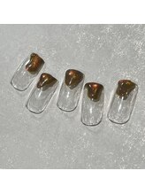 オーク アイラッシュアンドネイル たまプラーザ(OAK)/【MIKI指名デザイン】定額アート