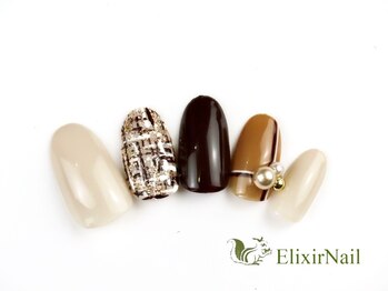 エリクサーネイル 渋谷(Elixir Nail)/定額aシンプル/クーポン使用
