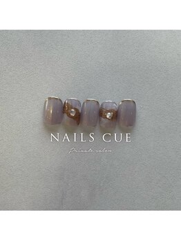 ネイルズキュー(NAILS CUE)/NEW staffシンプル定額デザイン