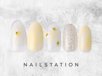 ネイルステーション ルミネ町田店(NAIL STATION)/フラワーネイル／パラジェル