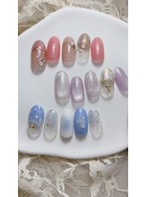 シオン(SION)/6月季節のネイル