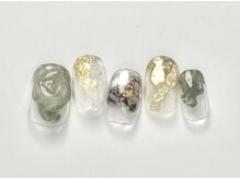 クレモアネイル 池袋西口店(CLEMORE NAIL)/グレーニュアンス