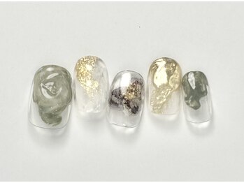 クレモアネイル 池袋西口店(CLEMORE NAIL)/グレーニュアンス