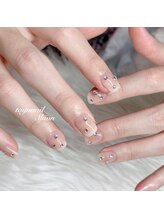 たゆ ネイル(たゆnail)/パラジェルベージュチークネイル