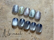 エヌズネイル 三鷹駅前北口店(n’s nail)/マグネットアート　定額7500