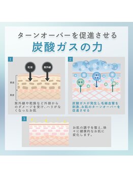 シミリセット 名駅(シミReset)/炭酸ガスの力