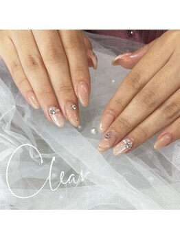 クリア なんば店(Clear)/ツイードネイル