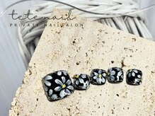 テテネイル(tete.nail)/［フット］春花マーガレット