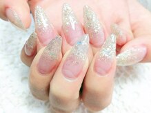 エムネイル(M Nail)/スカルプ・ラメグラデーション