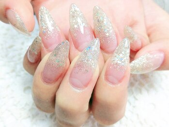 エムネイル(M Nail)/スカルプ・ラメグラデーション