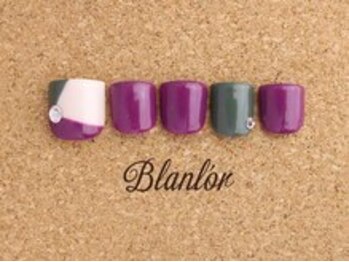 ブランロール 中目黒店(Blanl'or)/Foot ブロッキングパープル