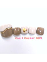 キャンアイドレッシー ニジ(Can I Dressy NIZI)/【Foot】ニュアンス　ミラー