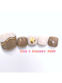 キャンアイドレッシー ニジ(Can I Dressy NIZI)/【Foot】ニュアンス　ミラー