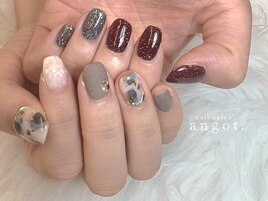 詰め込みアートネイル