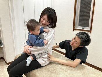 ママノ休日(Momの休日)の写真/口コミ高評価★産後経過月に合わせた施術でしっかりサポート！産後履けなくなったズボンが履けるように？！