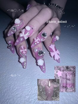 ノーリミットオオサカ 心斎橋(NOLIMIT.OSAKA)/フィルイン/長さだしネイル