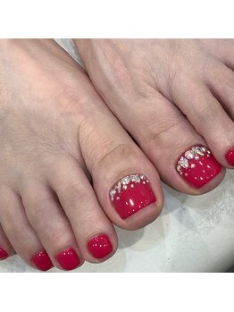 ミーナネイル(miinanail)の写真/【GW直前！】足元から初夏を満喫☆フットバス付・本格フットケア×美肌の450色以上のカラー!褒められ素足へ