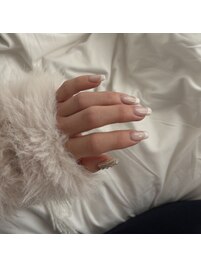 french　nail/bijou　nail