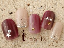 アイネイルズ 町田店(I nails)/オータムスターネイル8480円