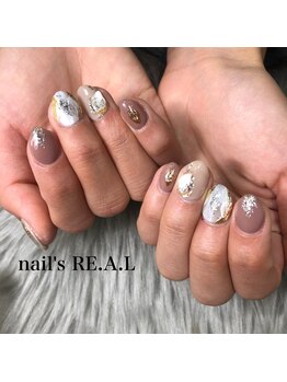 ネイルズリアル 倉敷(nail's RE.A.L)/ニュアンスネイル