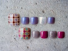 ジャミーラ(Jamila)/手描きアート＋ワンカラー