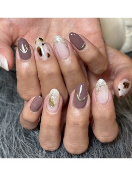 ミクシア(mixia)/ダイダイネイル