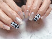 シキナ(shikina)/ツイード　マット　キラキラ