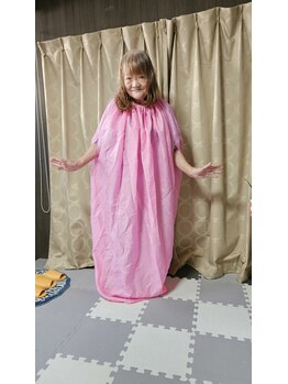 ミホズルーム(Miho‘s room)/よもぎ蒸しマントの着方