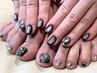 【フットネイル】マグネットワンカラー  ¥9,800→6,980 [町田/フットネイル]