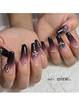 ネイルズミラク(nail's mirac.)/ブラックネイル
