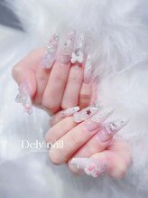 デリーネイル(Dely_nail)/キラキラ・ガーリーネイル