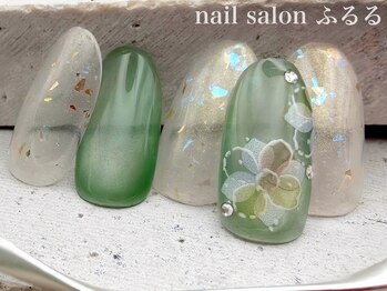 ネイルサロン ふるる 大須店/新作☆プチプラネイル#826