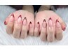 【大人上品♪】 ベースカラー有りのフレンチ 5550円
