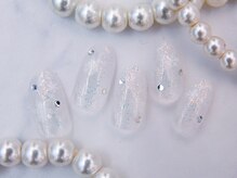 ティアリーネイル コレットマーレ店(Tiary Nail)/雪の結晶ネイル