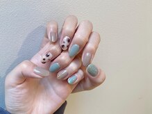 ネイルズ ララ(nails Lala)/カーキ＊