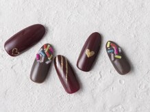 サンミーゴネイル 神戸店(Sunmego Nail)/チョコカラフルネイル