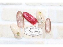 アモウズ(Amouz)/定額【Xmasネイル】3