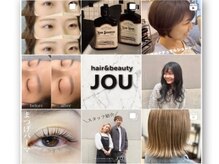 ヘアーアンドビューティ ジョウ(hair&beauty JOU)の雰囲気（Instagram @hair_jou ）