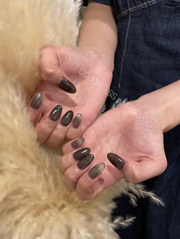 カラーレス(COLORLESS)/お客様nail☆シンプルコース