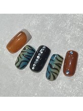 オーク アイラッシュアンドネイル たまプラーザ(OAK)/【MIKI指名デザイン】定額アート