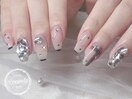 チェックネイル