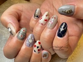 クリスマスネイル