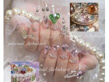 プティネイル 池袋(Puty Nail)/宝石箱みたいなクリアネイル♪