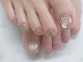 フット★定額・親指アートネイル