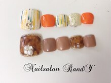 ランディ(nail salon RANDY)/フットジェル￥７9００♪5