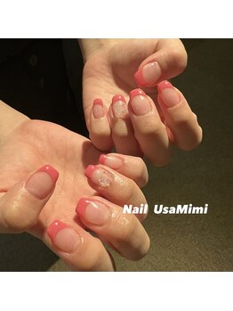 ネイル ウサミミ(Nail UsaMimi)/フレンチ