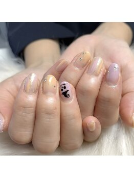 モモ(Momo)/大人ハロウィンネイル