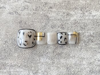 ルチア ネイルアンドアイラッシュ 元今泉店(Lucia)/フット定額　オフ込￥9100