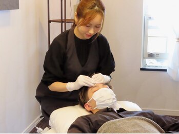 ヘアビータ ビマウ(hairvita_vimau)の写真/【メンズ特化のハリウッドブロウリフト導入サロン】フェイスwax・ノーズwaxなどのオプションも人気◎